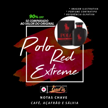 Perfume Similar Gadis 410 Inspirado em Polo Red Extreme Contratipo